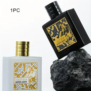 Men's Arabic Perfume, Long-Lasting Woody Scent, Alluring Fragrance for Daily Use, Perfect Gift for Dates, 1 Count Eau De Cologne