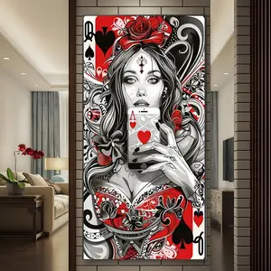 5D Diamond Painting Kit, Mosaic Craft Set, Beginner Friendly DIY Art Tool, Round Full Drill Gemstone, Home Wall Decor Gift