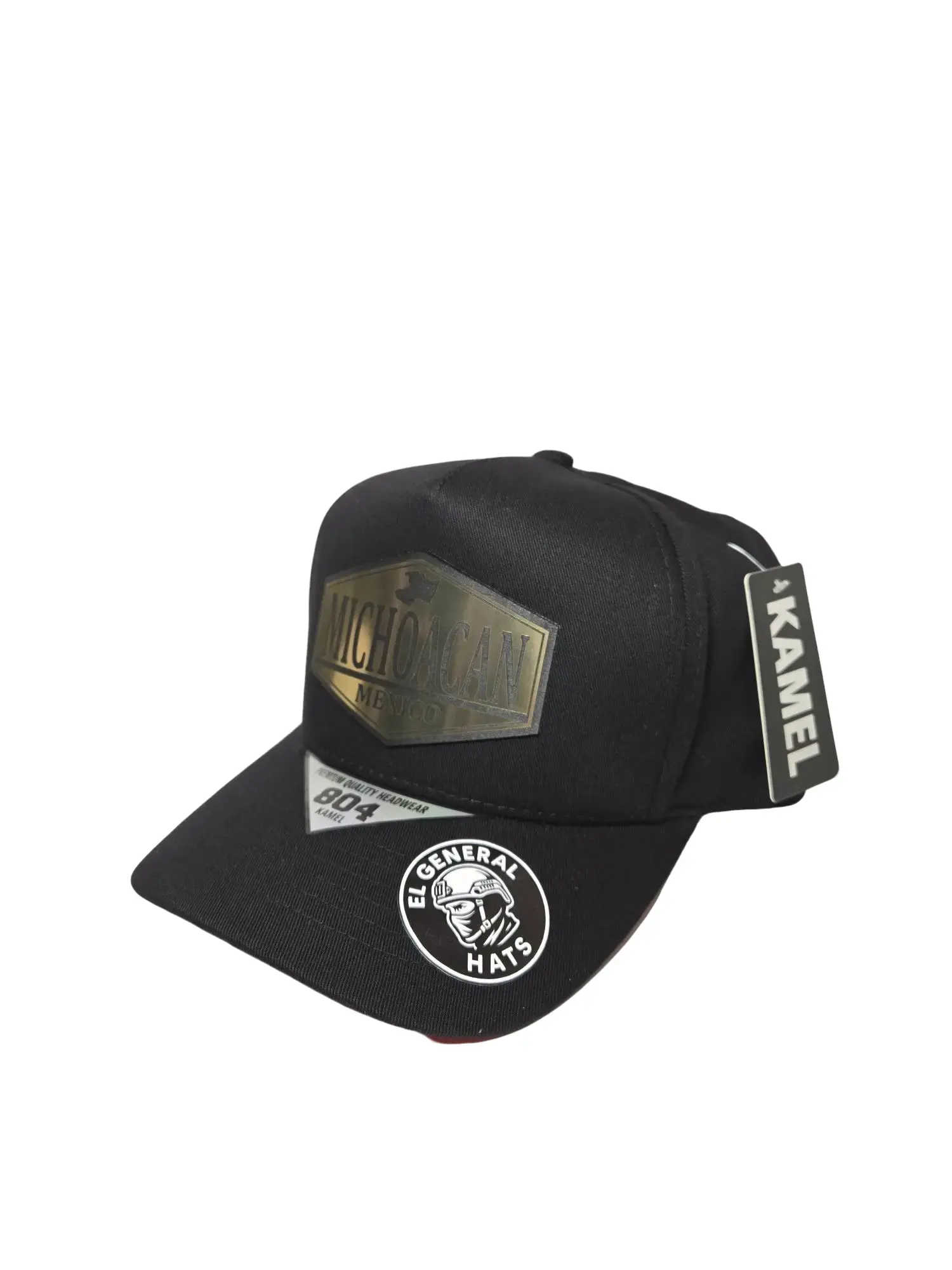 Gorra Imagen Michoacan, Black Snapback with Imagen Michoacan, Gorra de Michoacan de alta calidad, Michoacan Hat