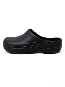 Unisex Eva Work Slippers with Integrated Insole, Lightweight Easy Slip-On Indoor Outdoor Garden Shoes, All Season Comfort Footwear