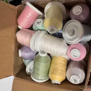 Craftido 100% Gassed Mercerized Pure Cotton Sewing Machine Thread - 50wt (tex 33, 50S/3 3-Ply Bonded), 600m(660y) Spools, 17 Options, Less Lint, Pucker-Free Wash, Matt Luster, Quilting & Sew, TikTokShopFallDealsForYou, Halloween, Cotton Thread For Sewing