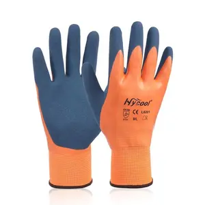 Hycool Safety Waterproof Work Gloves Hycool Grip Working Gloves ART. L6201w(Orange) 8/M EN511/x21/EN388/2242x