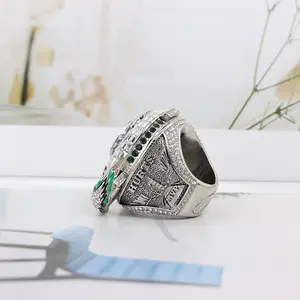 N-Y 2024 2025 RING AND BOX Personalized ring, accessory ring, competition ring, red solid wood box