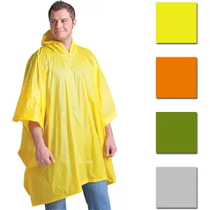 Coghlan's Emergency Poncho w/ Hood, Reusable & Lightweight, Survival Emergency