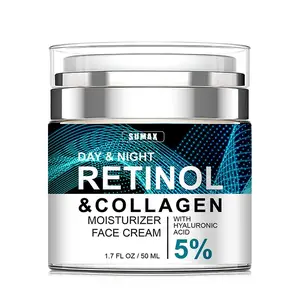 Retinol & Collagen  Moisturizing Facial Skincare Cream, Brightening & Firming Facial Lotion, Beauty & Personal Care Product for Women & Girls, Firming Deep Hydration, Firm Anti Aging, Face Tightening Cream
