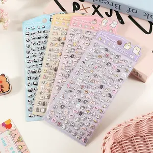 Various Small Animal Decorative Stickers, DIY Phone Case Decoration, Tablet Decals, Polka Dot Pattern, Ca Prop 65 Compliant