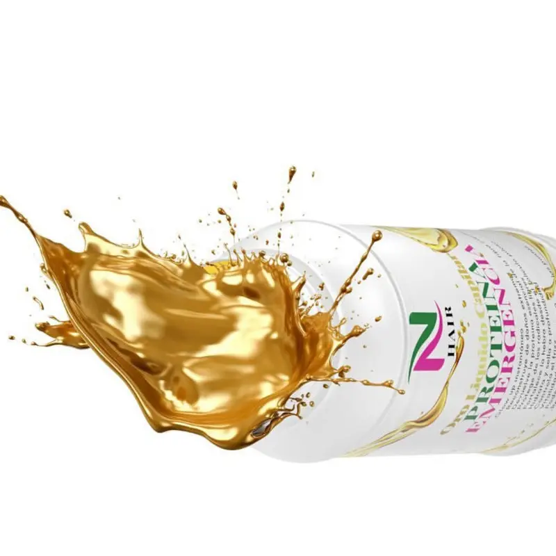 NhAir Paraben-Free Emergency Hair Treatment Oil - Hydrolyzed Silk Infused Haircare, Protein Support for Strength, Moisturizing, Gloss Boost, Damaged Length Repair, Hair Growth Products Aid