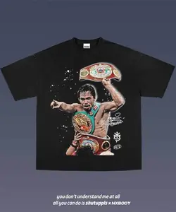[Sale Up To 40%] MANNY PACQUIAO 2.3 GRAPHIC TEE, CREWNECK COTTON MADE IN USA, UNISEX SHIRT GIFT FOR FANS