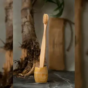 Bamboo Toothbrush | Ultra Soft Bristles | Biodegradable Toothbrush Handle