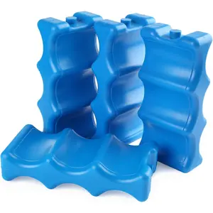 Ice Pack for Coolers, Breastmilk Bottle Storage, Lunch Box, Insulated Contoured Freezer Pack, Long Lasting  Cool Pack for  Soda, Camping Beach Picnic