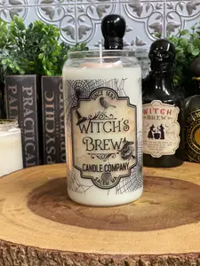 Witch's Brew Caramel Apple 16 ounce Candle