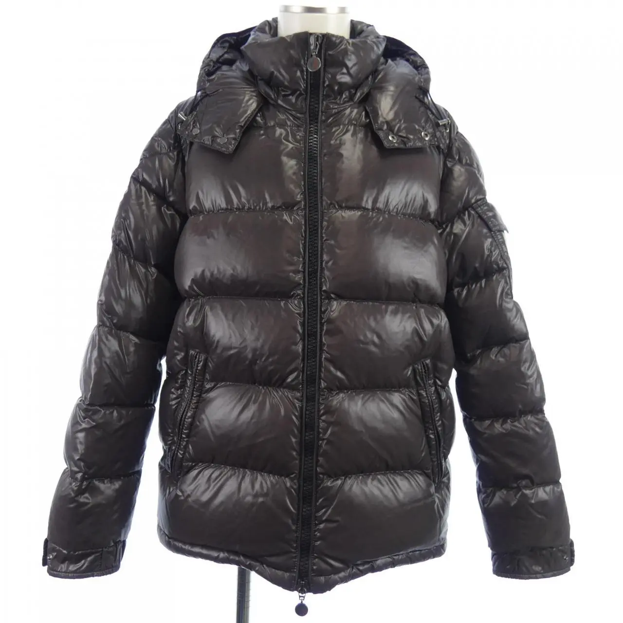 Pre-owned MONCLER Nylon Small Leather Goods MAYA Down Jacket