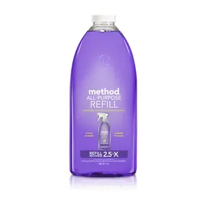 Method  68 oz Lavender Scent All Purpose Cleaner Refill Liquid, Pack of 6
