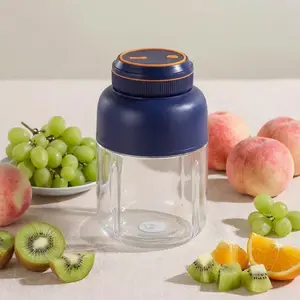 This portable USB rechargeable juicer cup features a 40.5oz capacity and 34 blades, perfect for smoothies and liquid diets—your summer essential..