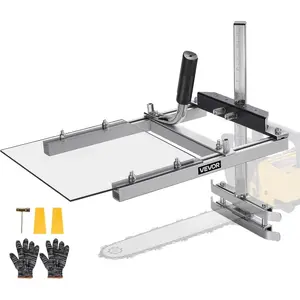 VEVOR Chainsaw Mill, Portable Sawmill 14 - 48 Guide Bar, Galvanized Steel Chainsaw Planking Mill with 0.2 - 11.81 Cutting Thickness, Wood Lumber Cross Cutting Saw Mill for Builders and WoodworkersVEVOR Super Brand Day