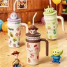 Disney Pixar Toy Story Cute Character Design Insulated Tumbler - Anti-Scalding Double-Wall Steel Heat Resistant Vacuum Flask for Hot & Cold Drinks, Travel & Daily Use, Portable Insulated Water Cup