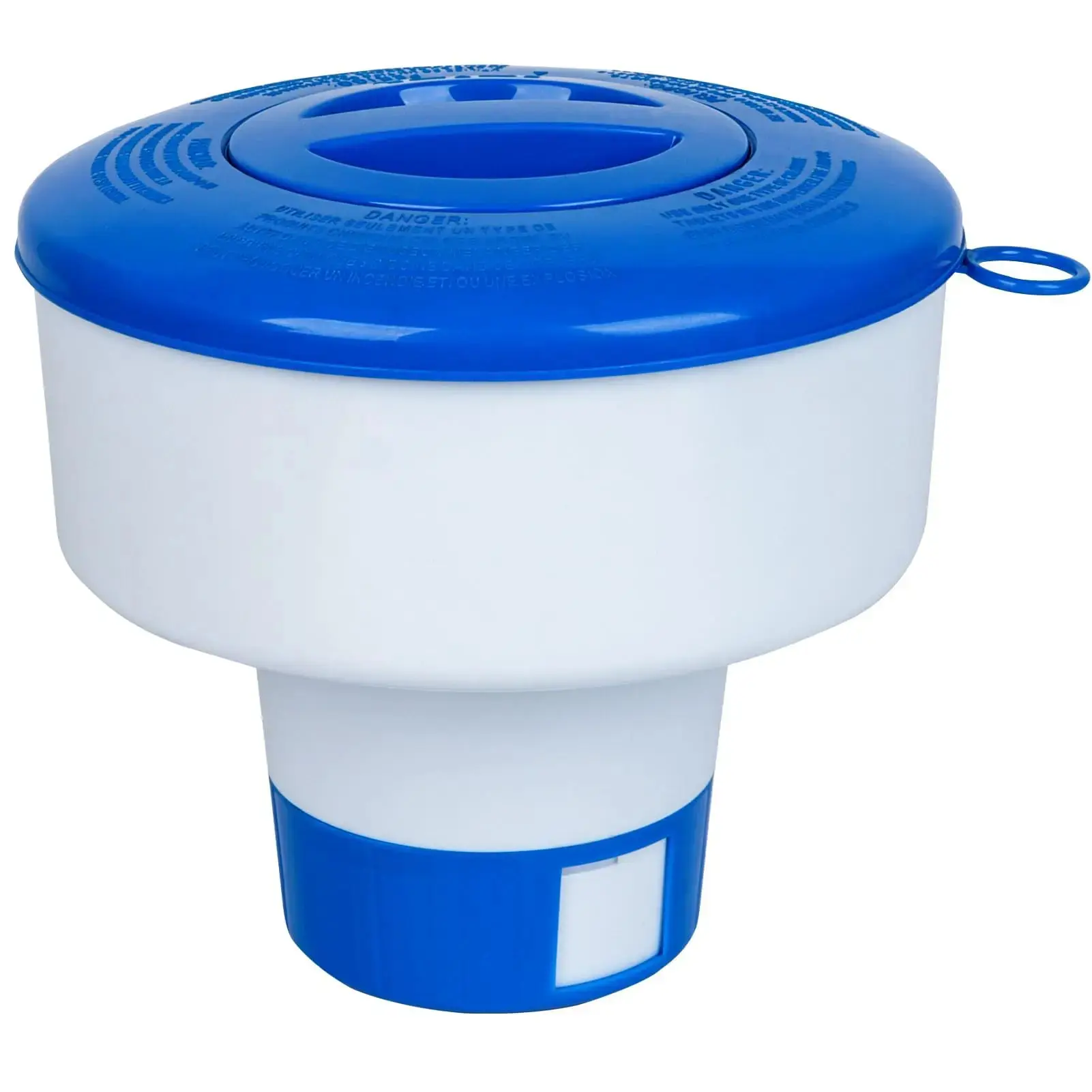 Pool Chlorine Floater for Pools Fits 3" Tablets,7" Diameter Chlorine Tablet Floater with Adjustable Flow Vents Balanced Chemical Dispenser for hot tub/Spa