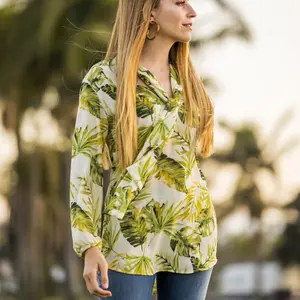 Palma Tie Front Blouse