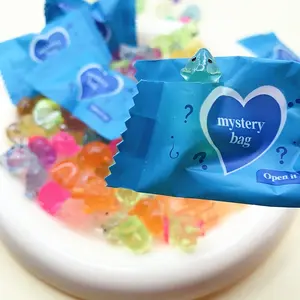 Night Glow 3D Animal Blind Bag Resin Accessories Magical Light DIY Cute Animal Model Dollhouse Decorations, Adorable Miniature Figurines