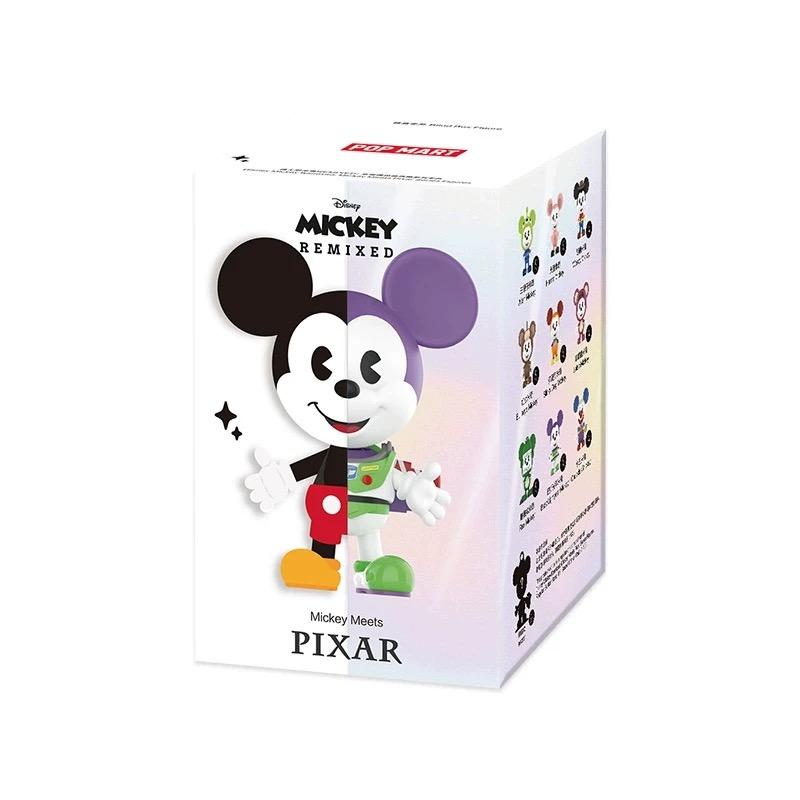 Pop Mart Mickey Meets Pixar Series Figures Blind Box Collectible Pack Limited Edition Box