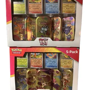 151 5-Pack Mini Tin (Costco Exclusive) Box pokemon cards