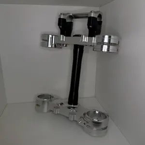 Chrome Ultra Bee Triple Clamp