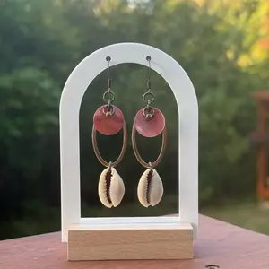 Seashell Shore Dangle Earrings