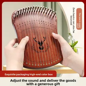 17-String Finger Harp, Rare Thumb Harp, Suitable for Girls, Kalimba, Genuine Finger Harp, Lyre key thumb piano