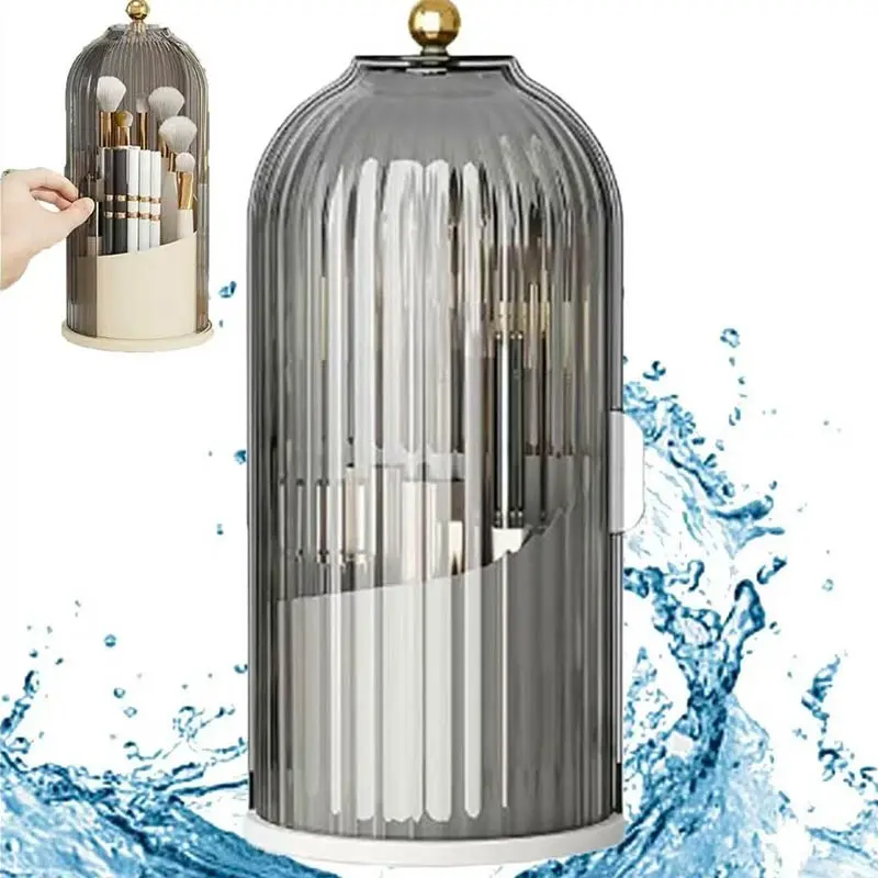 Bathroom Toothbrush Holder Set, Dustproof Toothbrush Holders with Cover ...