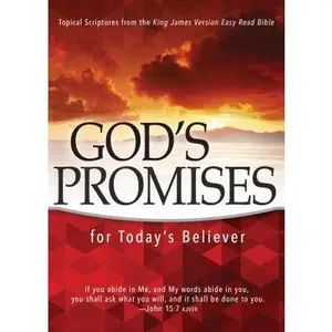 USED-God's Promises for Today's Believer: Topical Scriptures from the King James Version Easy Read Bible by Whitaker House (Paperback)