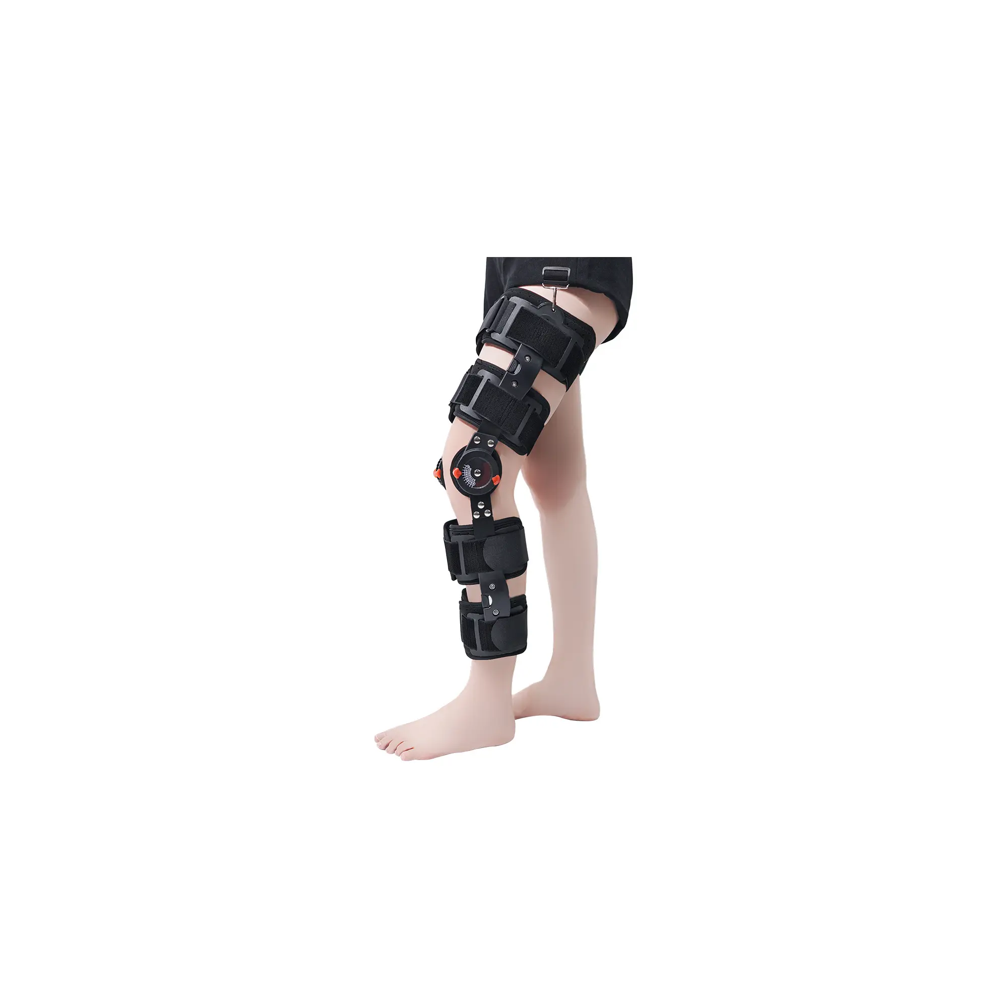 Aulexmed Hinged ROM Knee Brace with Adjustable Dial, Aluminum Support, Breathable Pad, and Customizable Fit for Daily Stability & Comfort, Rom Control, Daily Activity, Hinged Braces, Support Brace Protective Gear