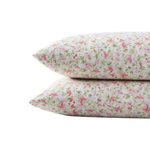 Laura Ashley Norella - Pink Standard Sham Pillowcase