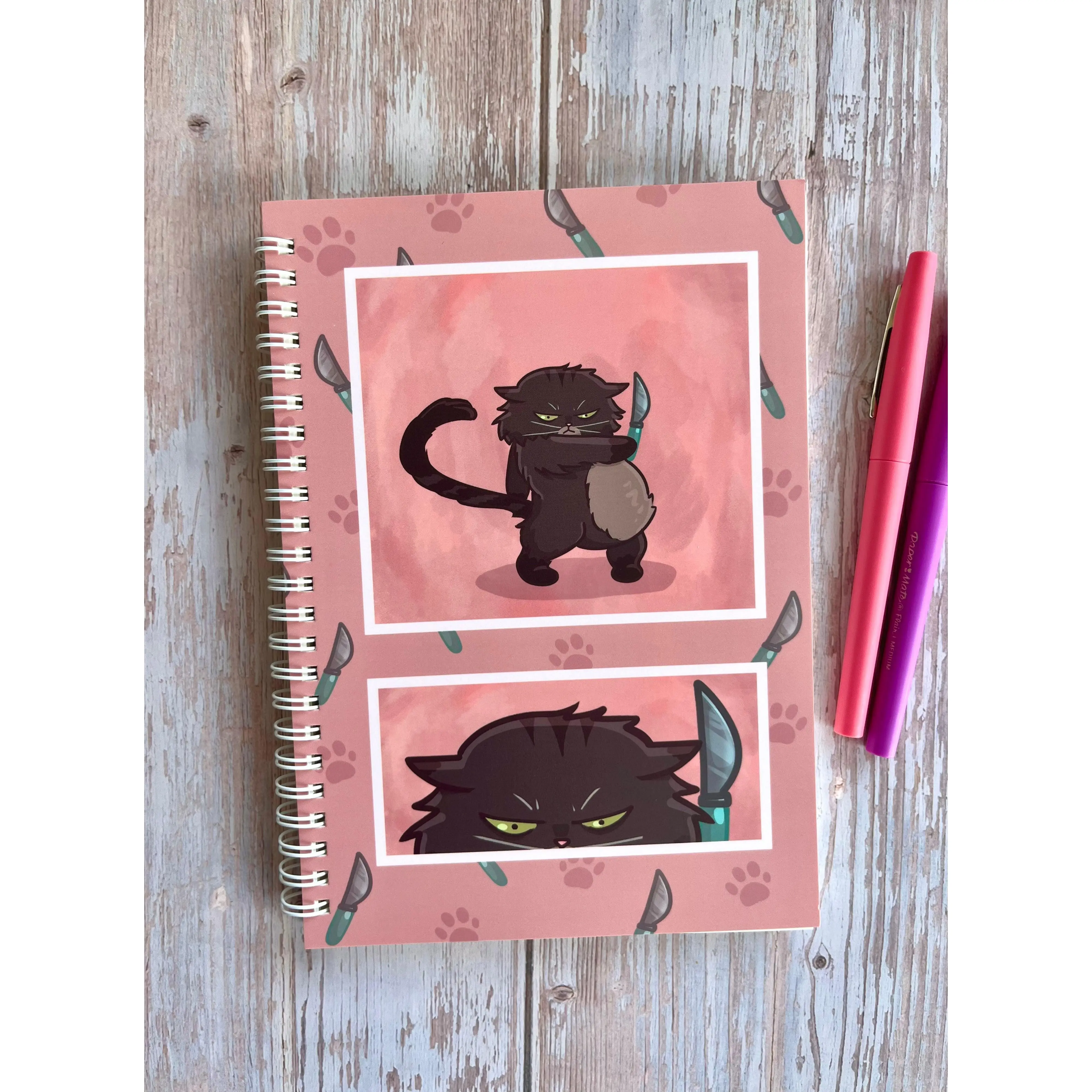 Violence Kitty Notebook