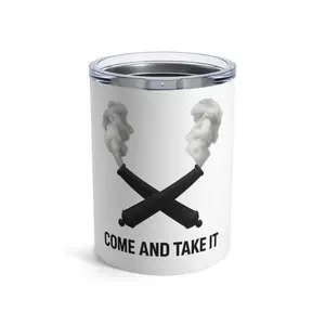 Come and Take It Tumbler - Fun 10oz Drinkware for Celebrations, Gifts, Parties, Barbecues, and Everyday Use