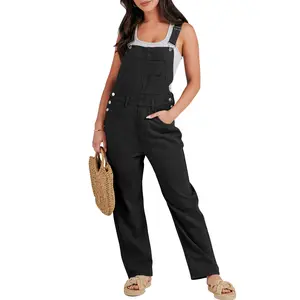 ANRABESS Women's Overalls Casual Loose Fit Adjustable Strap Denim Bib Overall Jeans Pants Jumpsuits ANRABESS Women's Overalls Casual Loose Fit Adjustable Strap Denim Bib Overall Jeans Pants Jumpsuits