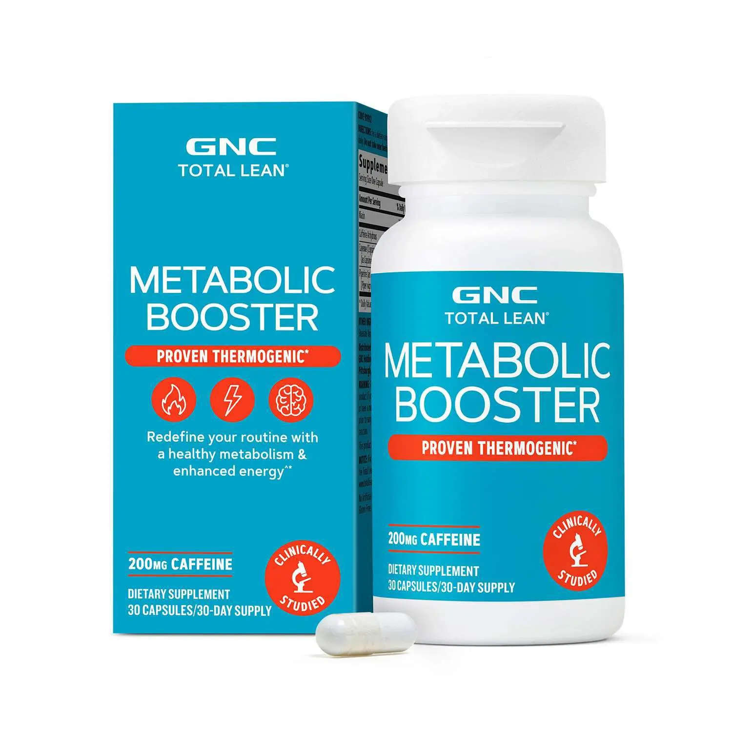 GNC Total Lean Metabolic Booster - 30 Capsules (30 Servings) GNC Total Lean Metabolic Booster - 30 Capsules (30 Servings)