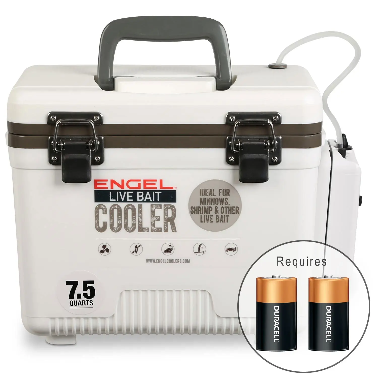 Original 7.5 Quart Live Bait Drybox/Cooler Original 7.5 Quart Live Bait Drybox/Cooler