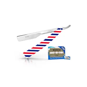 Straight Edge Razor with 10 double Edge Blades Straight Edge Razor with 10 double Edge Blades