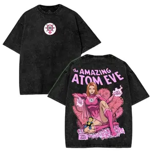 Atom Eve From Invincible T-Shirt , Back and Front Print,, Fashion Cotton, Full Colors, Full Sizes, For Men, For Women