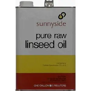 Sunnyside 873G1 Raw Linseed Oil In Meatl Can
