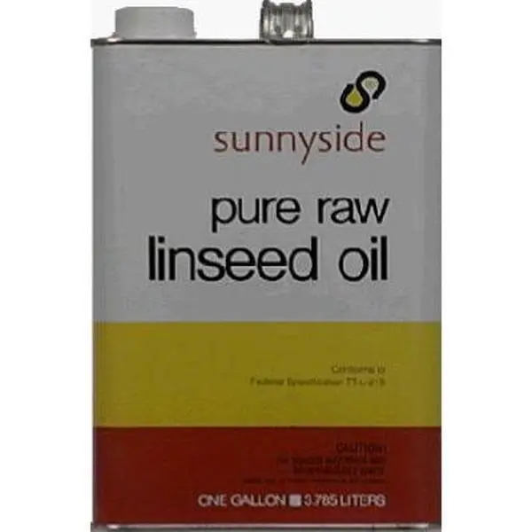 212 MAIN Sunnyside 873G1 Natural Raw Linseed Oil, Office & School Supplies, Packaged in Metal Can