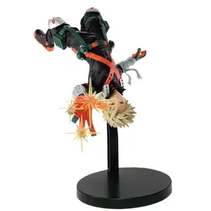 Anime MHA Figure Midoriya Izuku Action Figurine Bakugou Katsuki figure Combat style Model Collection doll Toy Boys Girls Gifts