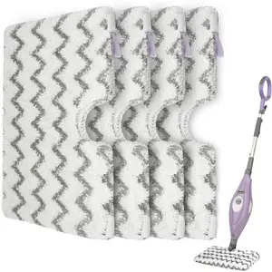 Microfiber Steam Mop Replacement Pads for  Pocket Mop S3500 Series S3501 S3601 S3550 S3601D S3801 S3901 S3901D SE450, 4 Pack