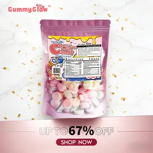 【SpringGlowUp】GummyGlow Wax Candy12oz Bag, with 5 Assorted Flavors (55-65 Pieces),Old-School Mini Drinks Christmas Snack Candy, Jelly Filled Variety Flavor Juice viral candy, Fun Shapes Edible Wax Stress-Chewing Bright Color Gift, Asmr Sweet Bonbon