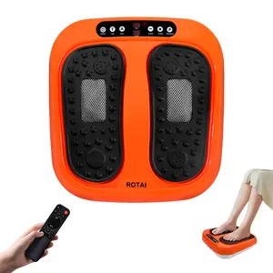 ROTAI  Foot Massager Multi Relaxations and Pain Relief Rotating Acupressure Electric Foot Circulation Device with Remote Control
