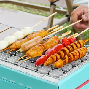 Outdoor Barbecue Grease Tray Oil Filter Plate, Leak-Proof Oil Catcher for Frying Chicken Skewers, Baking Control Oil Dish