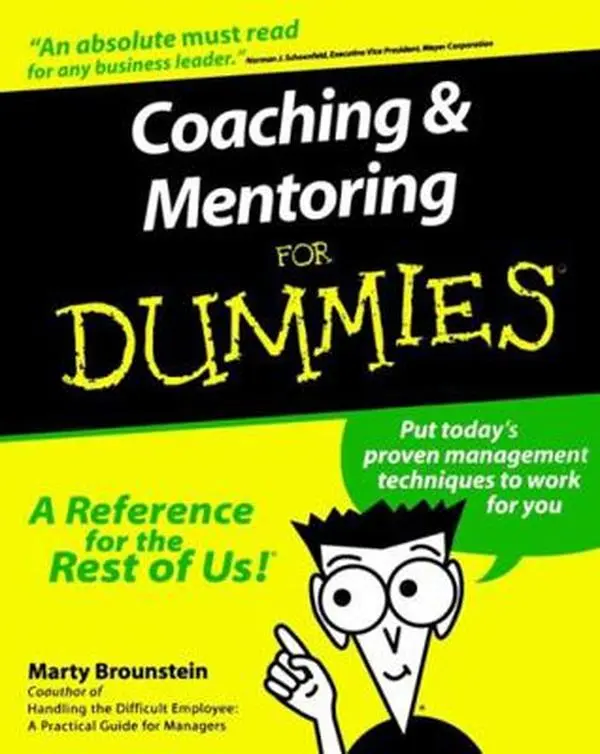 USED Book - Coaching and Mentoring for Dummies by Brounstein, Marty (Paperback) - english