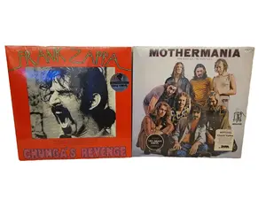 Lot of 2 Frank Zappa New LPs: Mothermania, Chunga's Revenge