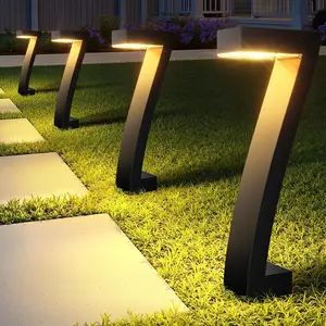 Solar Lights Outdoor Pathway Lights, 6 Pack Upgraded Bright LED Outdoor Solar Light for Outside, IP65  Solar Garden Light for Yard, Driveway, Walkway, Landscape, Patio Decor
