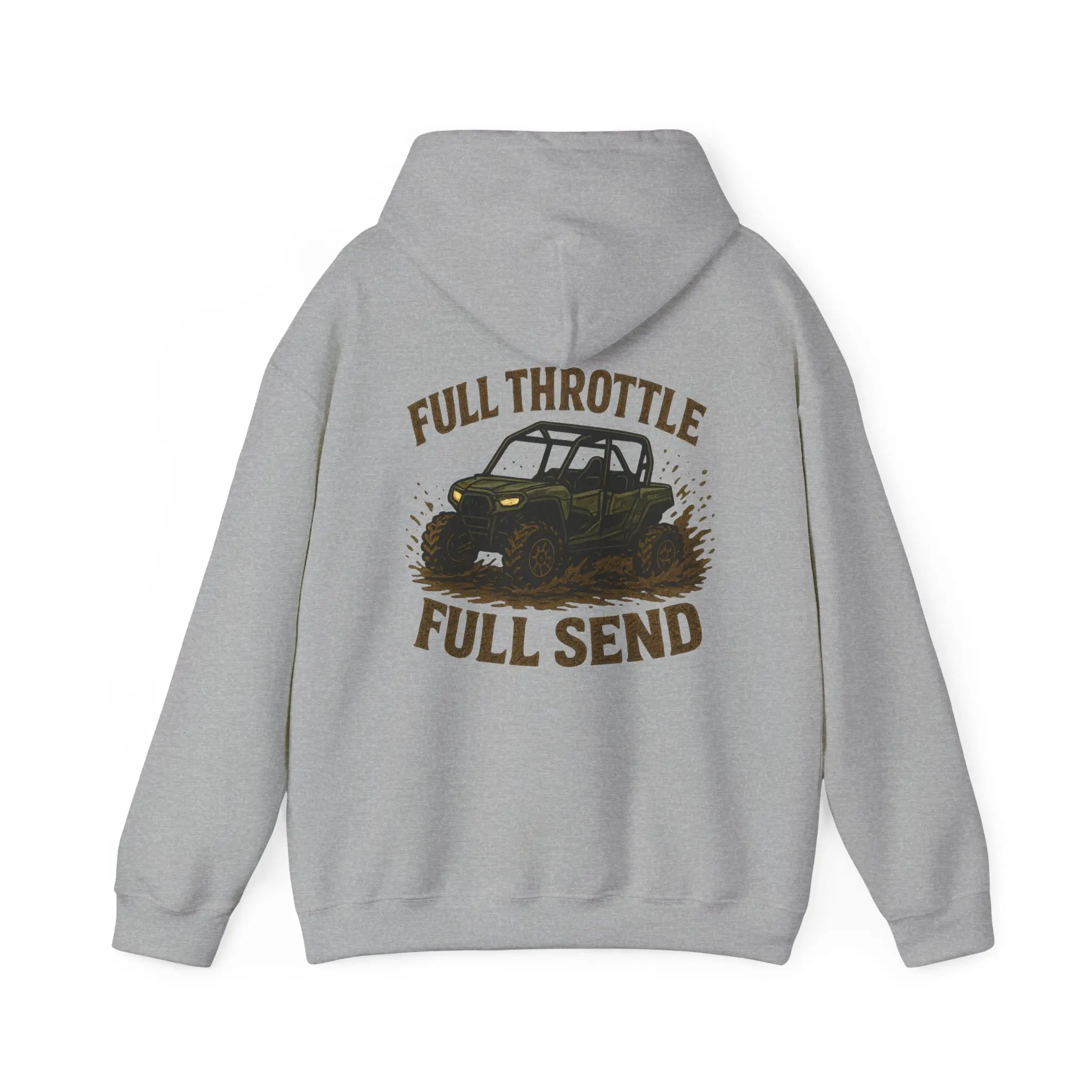 Offroad Adventure Hoodie, ATV, SxS, Nature, Outdoor, Mudd & Metal Apparel, Unisex Hoodie Sweatshirt
